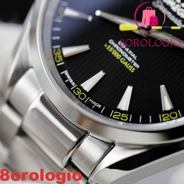Omega Seamaster Aqua Terra Co-Axial Chronometer >15000 Gauss Quadrante Nero Miglior Replica VSF 41mm Orologio - immagine 10