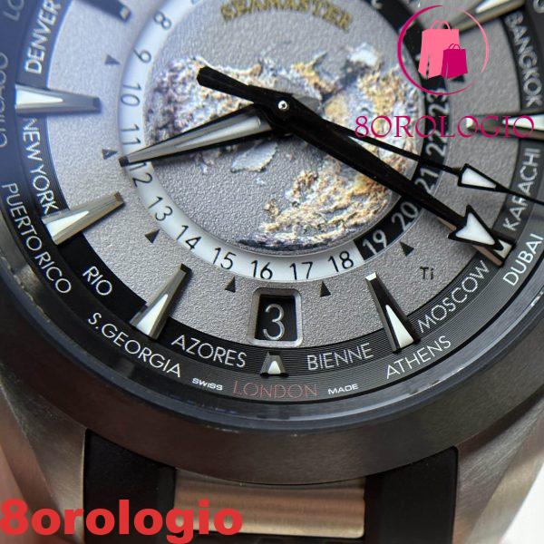 Omega Seamaster Aqua Terra GMT Worldtimer Quadrante Grigio Replica 1:1 VSF 43mm Orologio - immagine 10