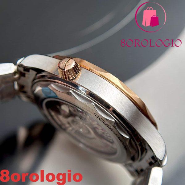 Omega Seamaster Diver 300M Bicolore Oro Giallo Quadrante Blu Replica Migliore 42mm Orologio - immagine 9