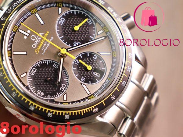 Omega Speedmaster Racing Co-Axial Chronometer Chronograph 326.30.40.50.06.001 Quadrante Grigio Replica 40mm Orologio - immagine 9