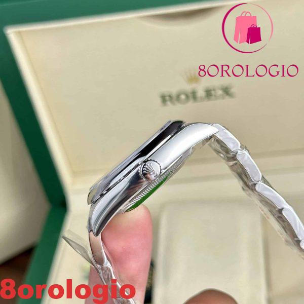Rolex Oyster Perpetual 124300 Quadrante Turchese Motivo Celebration Migliore Replica Clean Factory 41mm Orologio - immagine 9