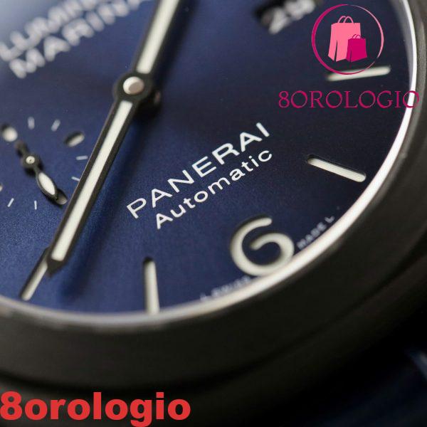 Panerai Luminor Marina Carbotech Blu Notte Quadrante Blu PAM1664 Miglior Replica VSF 44mm Orologio - immagine 8