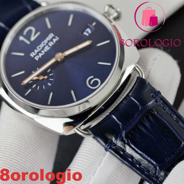 Panerai Radiomir Quaranta Quadrante Blu Cinturino in Pelle PAM01293 1:1 Migliore Replica VSF 40mm Orologio - immagine 8
