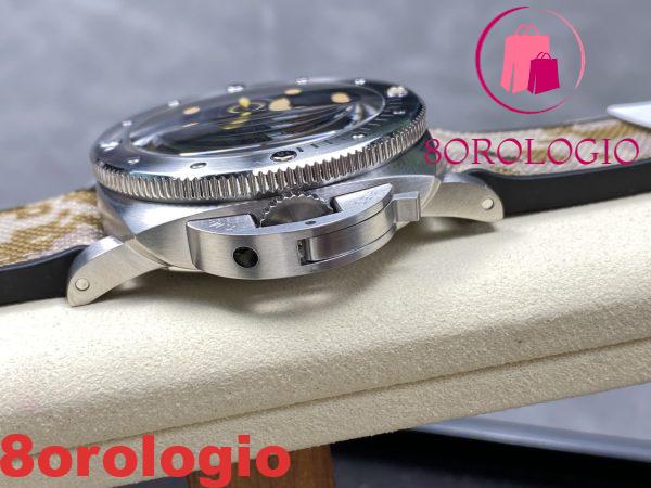 Panerai Submersible QuarantaQuattro Navy SEALs PAM01518 Quadrante Nero Ombreggiato 1:1 Migliore Replica VSF 44mm Orologio - immagine 8