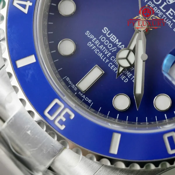 Rolex Submariner 116619LB Quadrante Blu 1:1 Replica di Migliore Qualità VSF 40mm Orologio - immagine 8