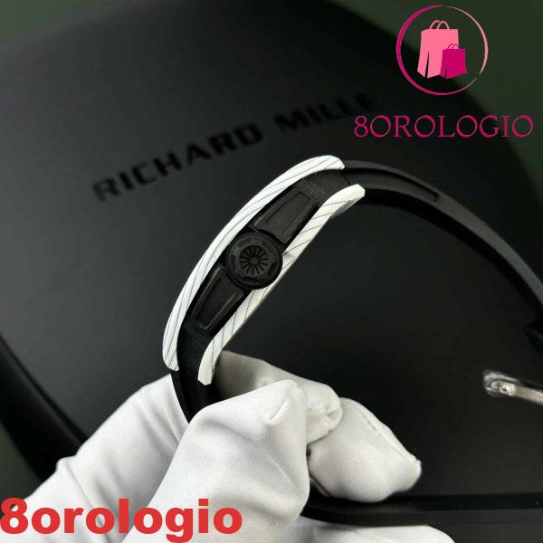 Richard Mille RM61-01 Ultimate Edition Yohan Blake Carbon TPT Migliore Replica RMF 42.7 X 50.2mm Orologio - immagine 8