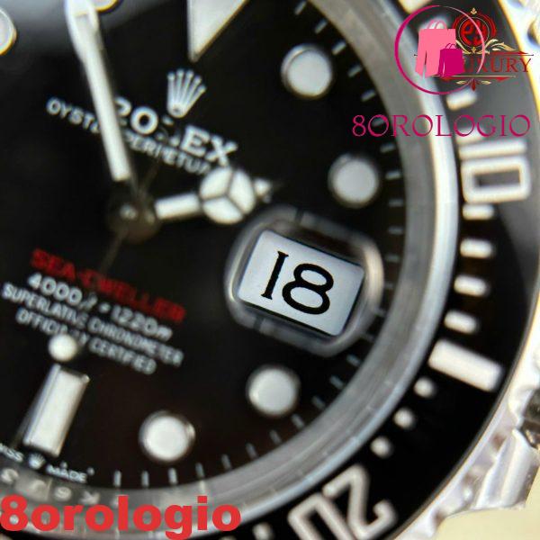 Rolex Sea-Dweller 126600-0002 Quadrante Nero Migliore Replica VS Factory 43mm Orologio - immagine 12