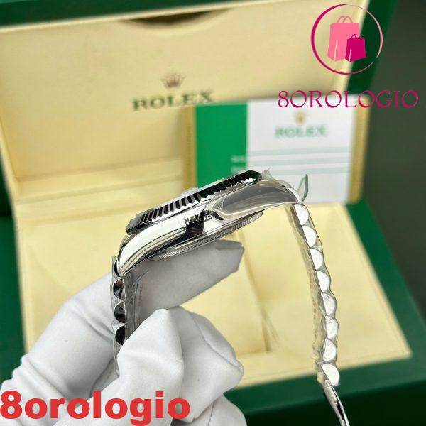 Rolex Sky-Dweller 326934 Quadrante Bianco Bracciale Jubilee Replica ZF 42mm Orologio - immagine 8