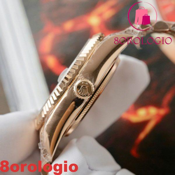 Rolex Sky-Dweller 336935-0006 Oro Rosa Quadrante Cioccolato Bracciale Jubilee Migliore Replica 42mm Orologio - immagine 7