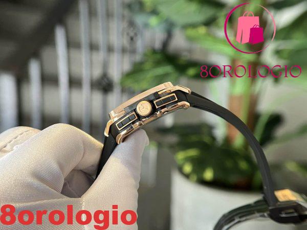 Hublot Square Bang King Gold Con Ghiera Personalizzata in Moissanite Replica di Alta Qualità 42mm Orologio - immagine 7