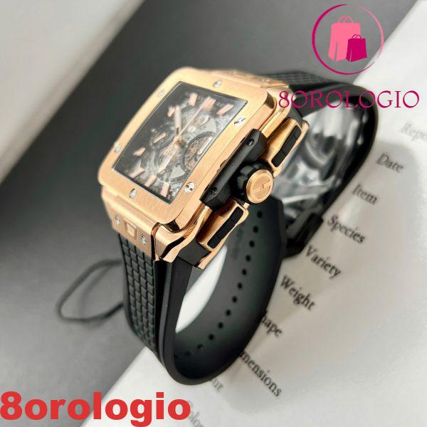 Replica di Alta Qualità Hublot Square Bang Unico King Gold BBF 42mm Orologio - immagine 8
