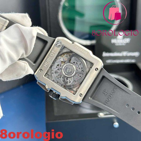 Replica Hublot Square Bang Unico Titanio Ceramica Migliore Qualità BBF 42mm Orologio - immagine 7