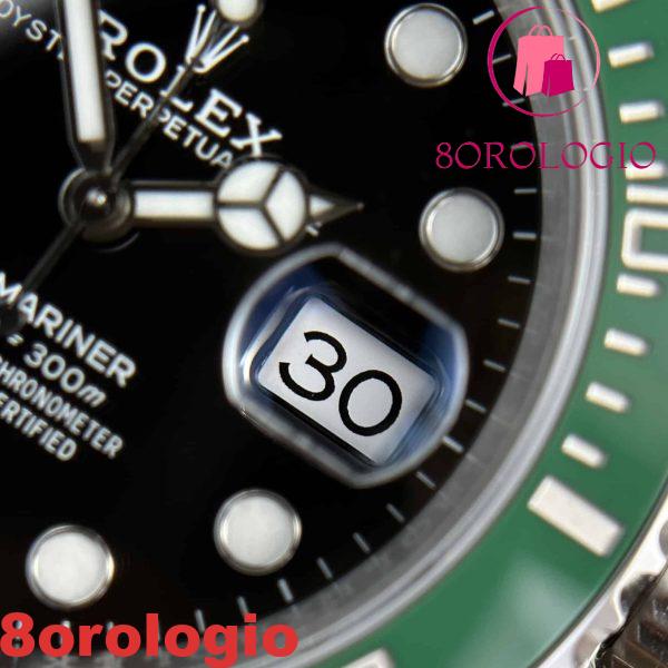 Replica di alta qualità Rolex Submariner Starbuck 126610LV quadrante nero lunetta in ceramica verde 41mm Orologio - immagine 11