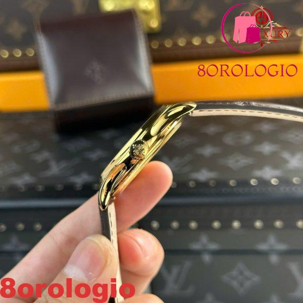 Patek Philippe Calatrava 5227J-001 Oro Giallo Cinturino in Pelle Replica 3KF 39mm Orologio - immagine 10