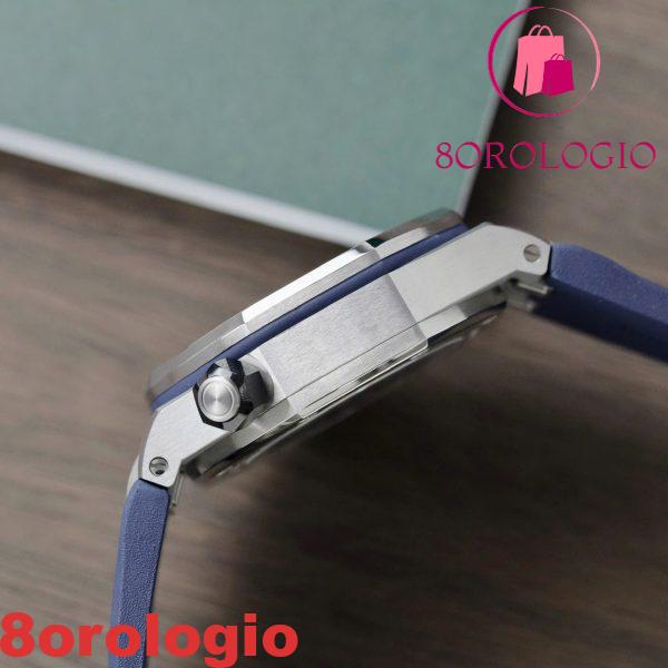 Audemars Piguet Royal Oak Offshore Diver 15720ST Quadrante Blu Gomma Replica IPF 42mm Orologio - immagine 10