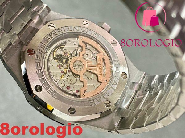 Audemars Piguet Royal Oak Perpetual Calendar 26615TI Quadrante Salmone Replica di Alta Qualità 41mm Orologio - immagine 8