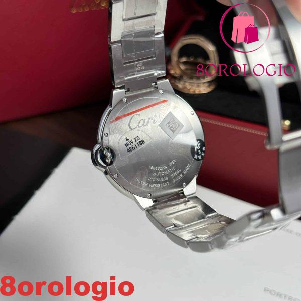 Cartier Ballon Bleu W69012Z4 Quadrante Bianco Replica Migliore 42mm Orologio - immagine 9