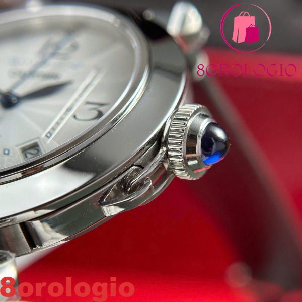 Cartier Pasha De Cartier WSPA0009 Acciaio Quadrante Bianco Replica BVF 41mm Orologio - immagine 11