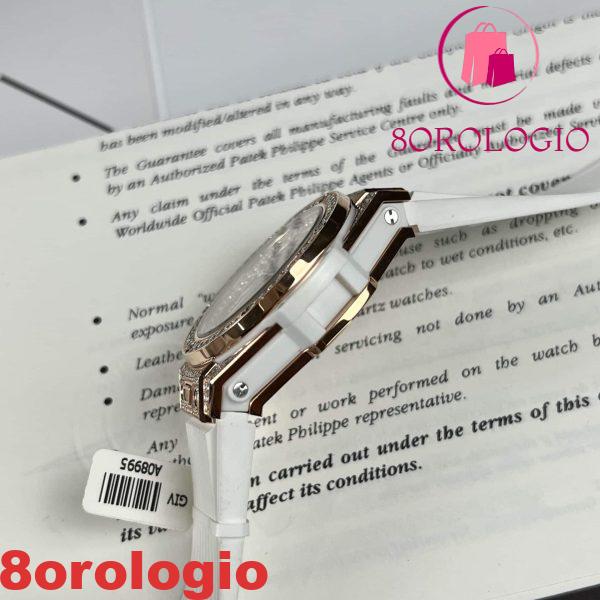 Hublot Big Bang One Click King Gold Pave White Full Moissanite Replica 39mm Orologio - immagine 10