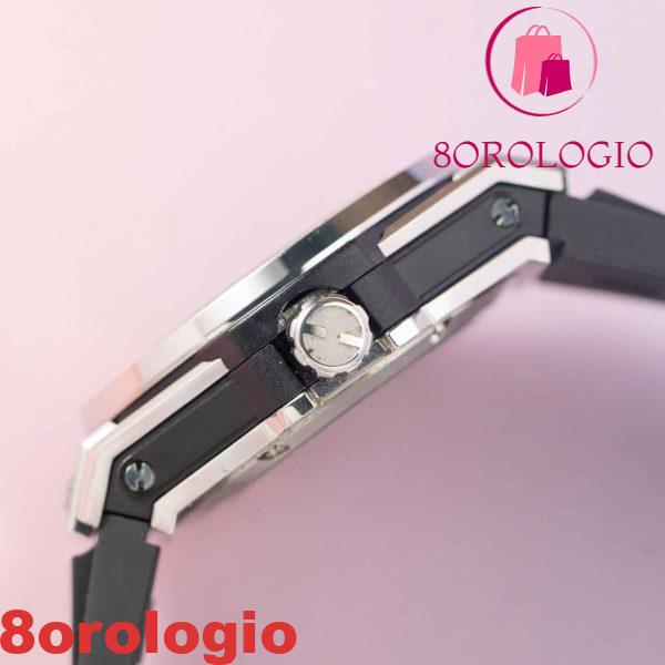 Hublot Big Bang One Click Steel Black Quadrante e Ghiera in Moissanite Personalizzata Migliore Replica 39mm Orologio - immagine 10