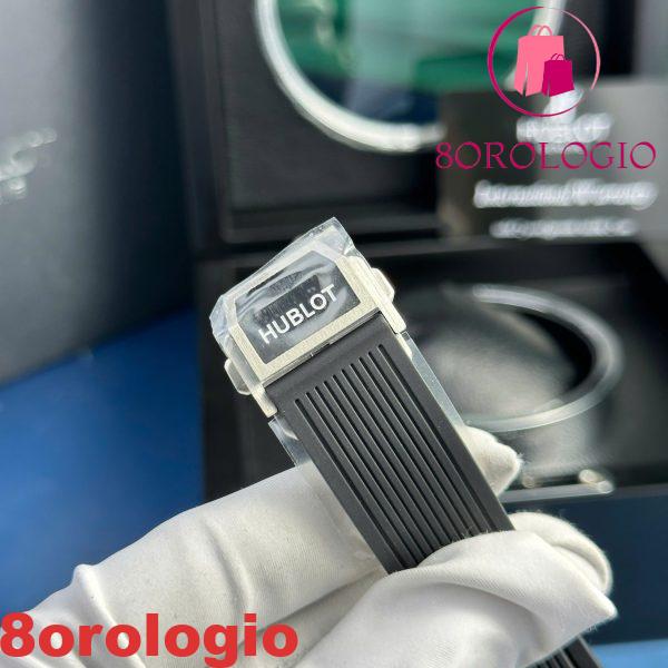 Hublot Big Bang Unico Titanium Black Ceramic Migliore Replica BBF 42mm Orologio - immagine 8