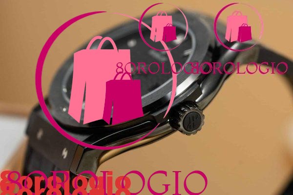 Hublot Classic Fusion Black Magic Quadrante in Carbonio Movimento Svizzero Replica di Alta Qualità 42mm Orologio - immagine 9