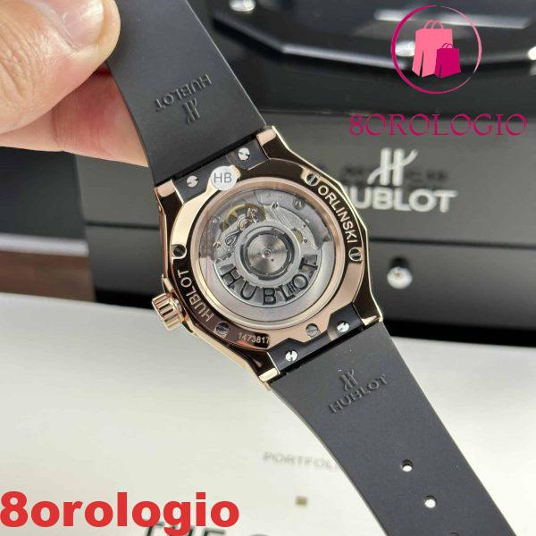 Replica Hublot Classic Fusion Orlinski King Gold Quadrante Nero 40mm Orologio - immagine 8