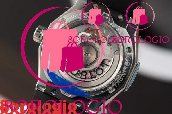 Hublot Classic Fusion Orlinski Titanium Replica Pavé Quadrante Nero Personalizzato Diamanti Coltivati in Laboratorio APS 40mm Orologio - immagine 8