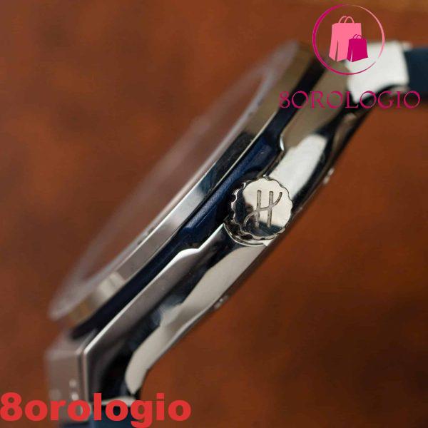 Replica Orologio Donna Hublot Classic Fusion Titanio Quadrante Grigio Gomma 33mm Orologio - immagine 9