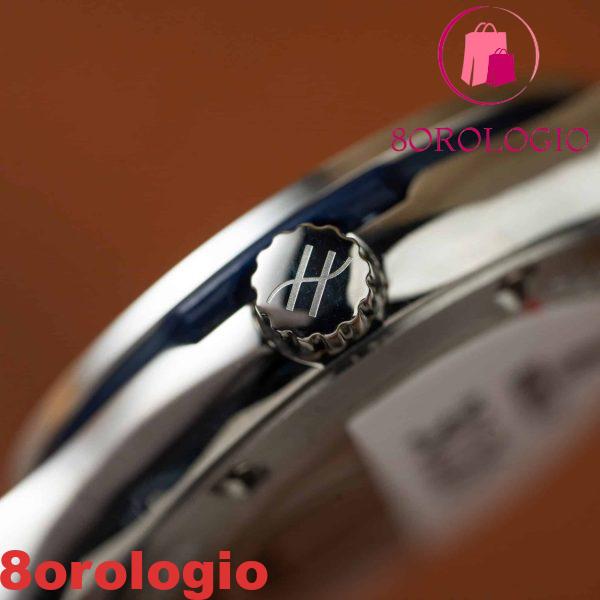 Replica Orologio da Donna Hublot Classic Fusion in Titanio Quadrante Blu Navy Pelle 33mm Orologio - immagine 9