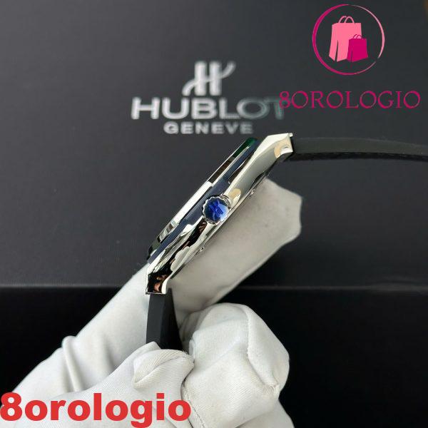 Hublot Classic Fusion Titanium Quadrante Blu Navy Replica Migliore WWF Factory 45mm Orologio - immagine 9