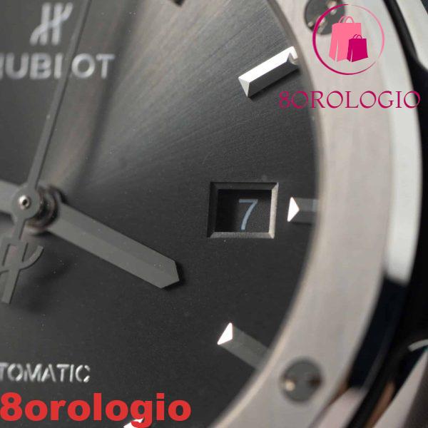 Hublot Classic Fusion Titanium Quadrante Racing Grey Miglior Replica JJF 42mm Orologio - immagine 10