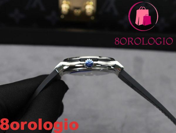 Hublot Classic Fusion Cassa in Titanio Quadrante Bianco Cinturino in Pelle 42mm Replica 1:1 Orologio - immagine 9