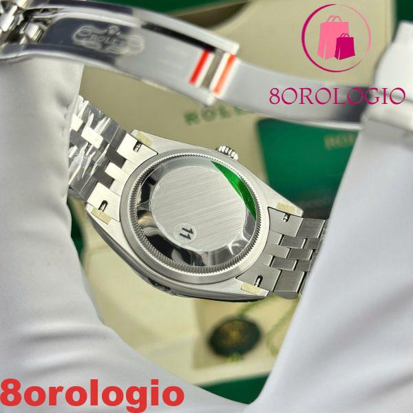 Replica Rolex Datejust 126234-0025 Quadrante Bianco con Indici Romani Jubilee 1:1 VSF 36mm Orologio - immagine 9