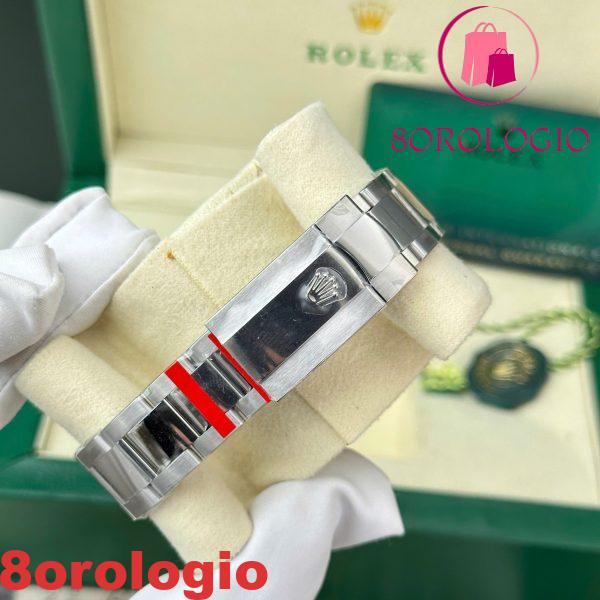 Replica Rolex Datejust 126334-0009 Quadrante Bianco Luminoso Bracciale Oyster VSF Migliore 41mm Orologio - immagine 8