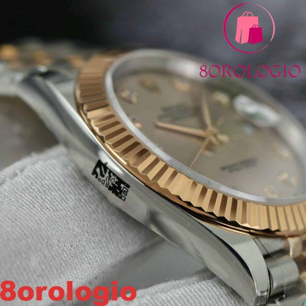 Rolex Datejust 41 126331 Quadrante Sundust con Diamanti Jubilee Migliore Replica Clean Factory Orologio - immagine 10
