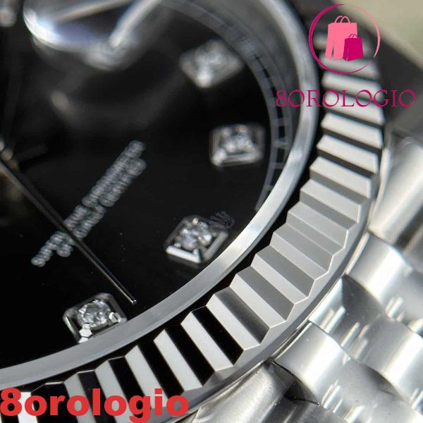 Rolex Datejust 41 126334 Quadrante Grigio con Diamanti Bracciale Jubilee Miglior Replica Clean Factory Orologio - immagine 12