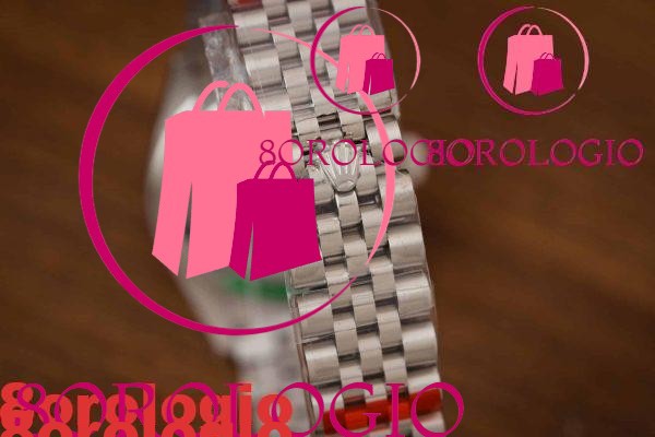 Rolex Datejust Lady 31 Quadrante Blu con Diamanti Lunetta con Pietre Bracciale Jubilee Replica Orologio - immagine 8