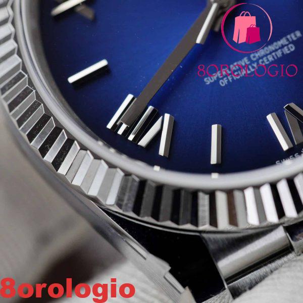 Rolex Day-Date 228236 Quadrante Blu Ombré 185g Migliore Replica Super Clone 40mm Orologio - immagine 11