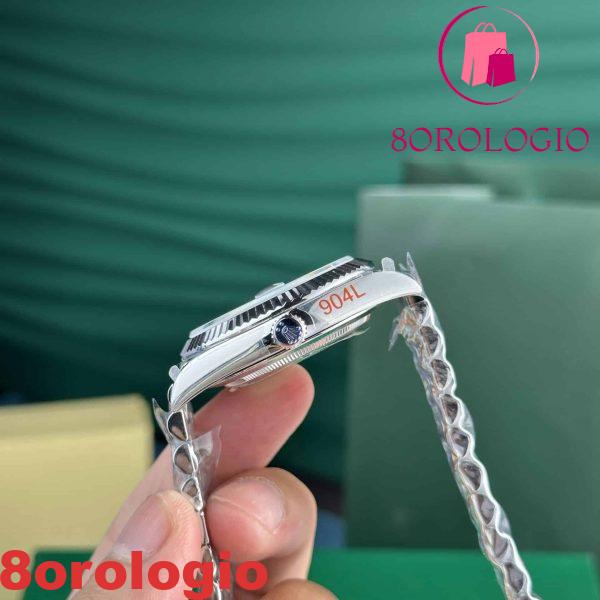 Rolex Day-Date 228236-0006 Quadrante Blu Ghiaccio con Diamanti 177g GMF V3 Miglior Replica 40mm Orologio - immagine 11