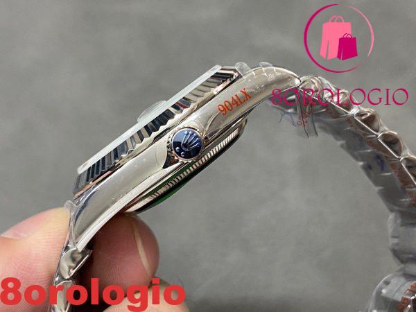 Replica Migliore Rolex Day-Date 228236-0012 Quadrante Blu Ghiaccio 184g 40mm Orologio - immagine 9