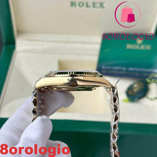 Rolex Day-Date 228238-0005 Oro Giallo Quadrante Champagne Baguette 184g Replica di Migliore Qualità 40mm Orologio - immagine 10