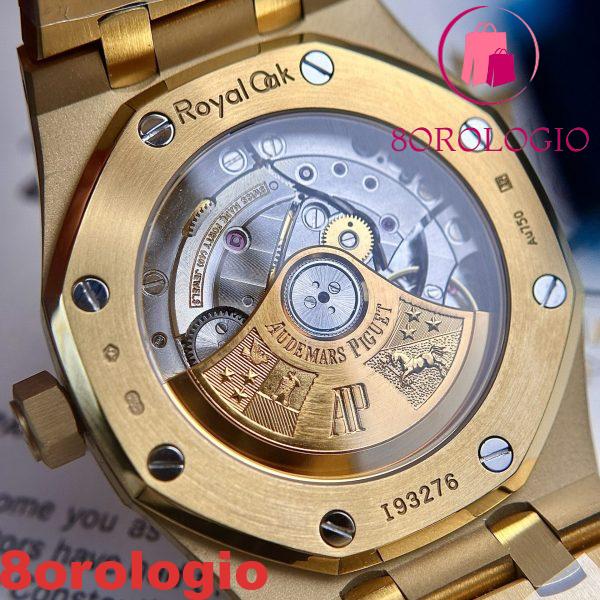 Audemars Piguet Royal Oak 15450BA Oro Giallo Quadrante Bianco Replica IP Factory 37mm Orologio - immagine 9