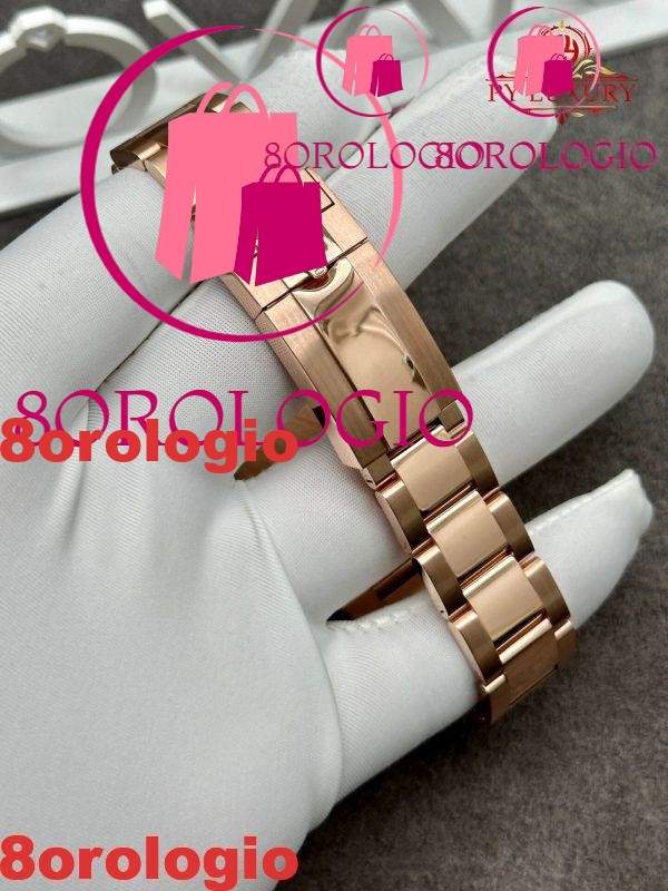 Replica Rolex Daytona 116505-0017 CNC 1:1 Personalizzato in Oro Massiccio 18K con Diamanti CVD 40mm Orologio - immagine 8