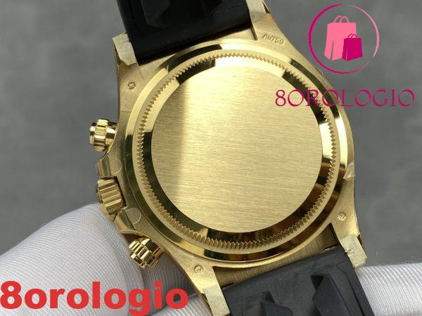 Replica Rolex Daytona 126518LN-0014 Oro Giallo Quadrante Turchese Blu & Nero Oysterflex 1:1 THBF 40mm Orologio - immagine 8