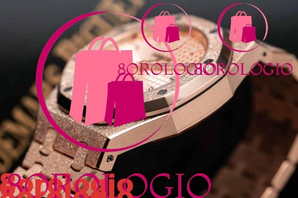 Audemars Piguet Royal Oak 15454OR Frosted Gold Quadrante Rosa Replica 37mm Orologio - immagine 9