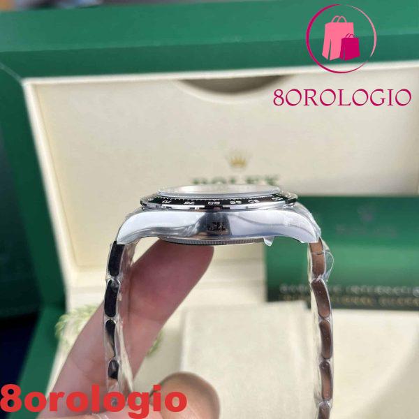 Rolex Daytona Panda 126500LN Quadrante Bianco Replica Super Clone Clean Factory 40mm Orologio - immagine 10