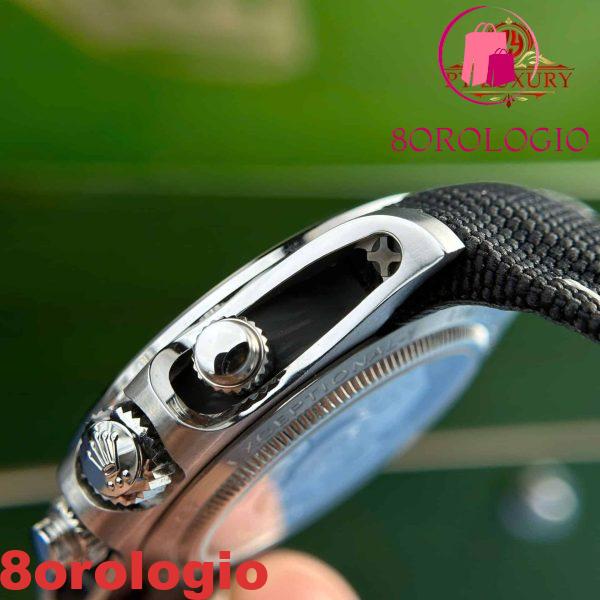 Rolex DiW Daytona Titanio e Fibra di Carbonio "Exceptional-1" Replica di Miglior Qualità 67g Fabbrica DiW 40mm Orologio - immagine 11
