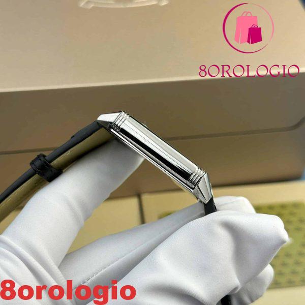 Jaeger-LeCoultre Reverso Tribute Monoface Small Seconds Q713842J Quadrante Bianco Migliore Replica MGF 45.6×27.4mm Orologio - immagine 9