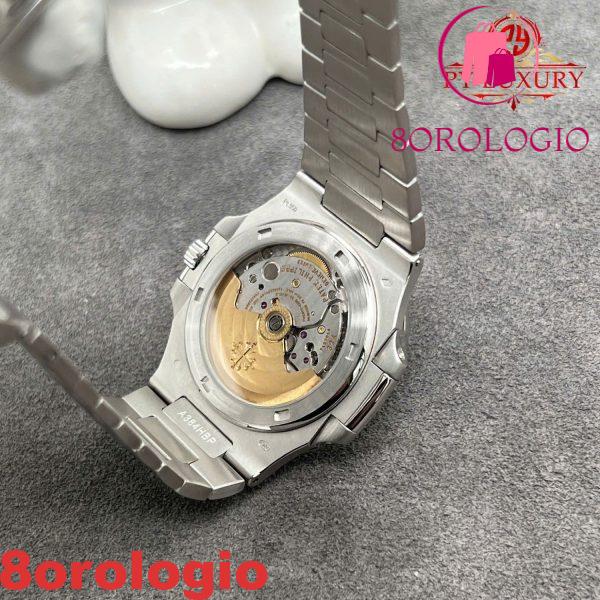 Patek Philippe Nautilus 5711/111P-010 Replica Platino 950 Zaffiri Blu 40mm Orologio - immagine 8